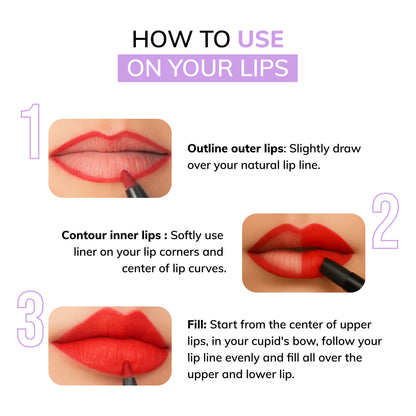 Pout Play- Non Transfer Crayon