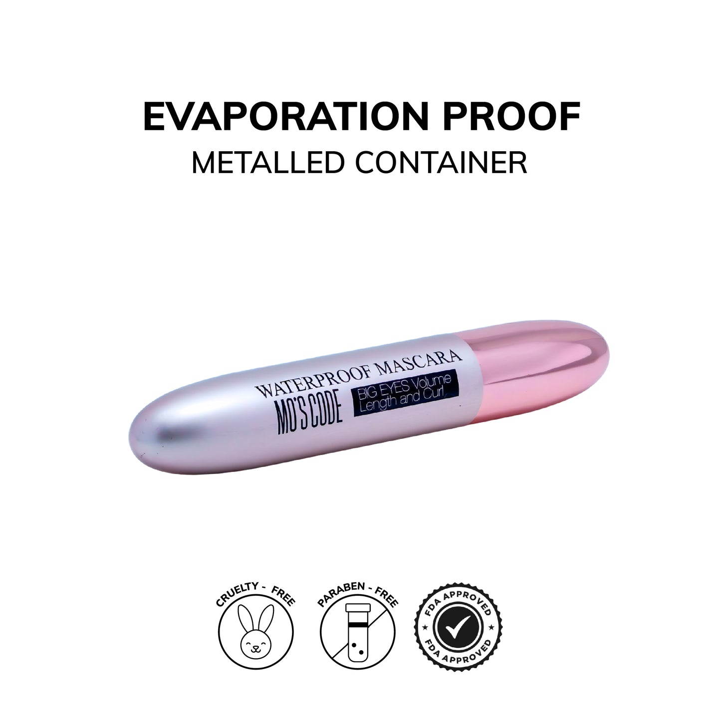 Waterproof Mascara- Big Eyes Volume Length & Curl